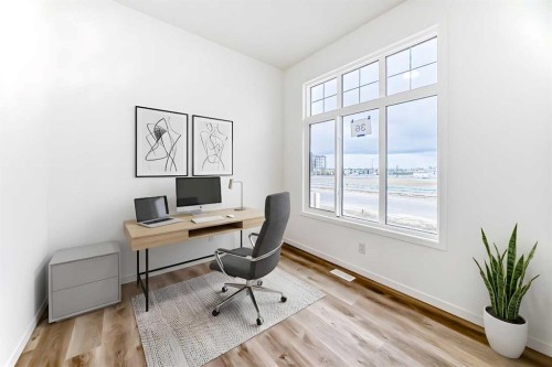 36 Mercado Road Se, Calgary, AB - Indoor Photo Showing Office