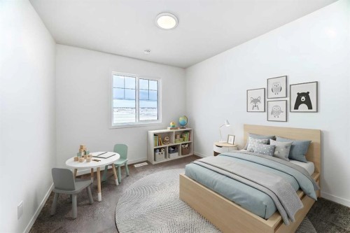 36 Mercado Road Se, Calgary, AB - Indoor Photo Showing Bedroom