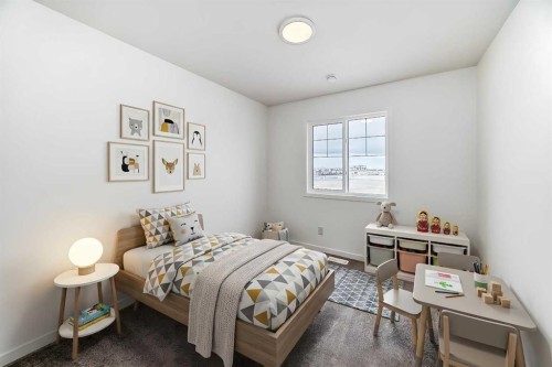 36 Mercado Road Se, Calgary, AB - Indoor Photo Showing Bedroom