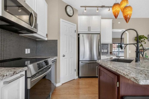 20 Riverwood Crescent Se, Calgary, AB - Indoor Photo Showing Kitchen With Stainless Steel Kitchen With Upgraded Kitchen