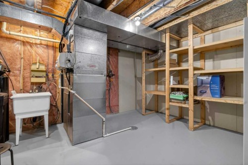 20 Riverwood Crescent Se, Calgary, AB - Indoor Photo Showing Basement