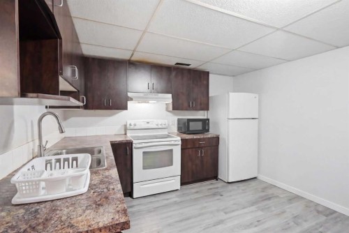 65 Falmere Way Ne, Calgary, AB - Indoor Photo Showing Kitchen With Double Sink
