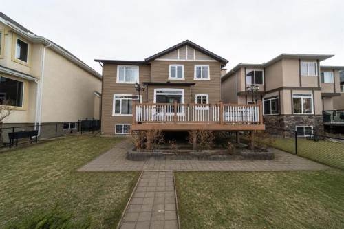 107 Panatella Close Nw, Calgary, AB - Outdoor With Deck Patio Veranda