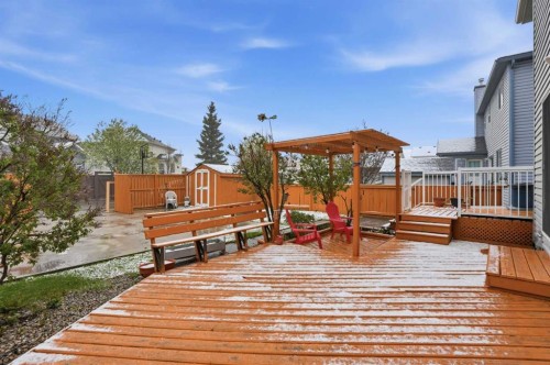 7816 Martha'S Haven Park Ne, Calgary, AB - Outdoor With Deck Patio Veranda With Exterior