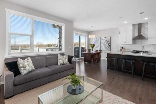49 Tuscany Ridge Circle Nw, Calgary, AB - Indoor Photo Showing Living Room