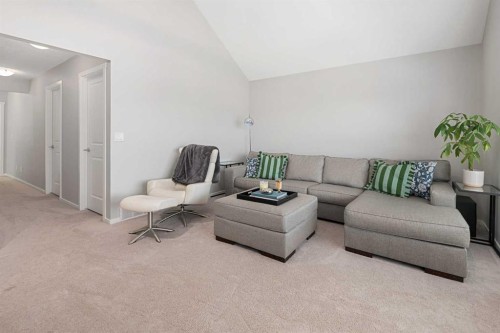 49 Tuscany Ridge Circle Nw, Calgary, AB - Indoor Photo Showing Living Room
