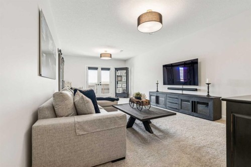 220 Precedence View, Cochrane, AB - Indoor Photo Showing Living Room