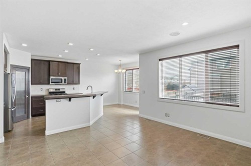 121 Copperstone Close Se, Calgary, AB - Indoor Photo Showing Kitchen