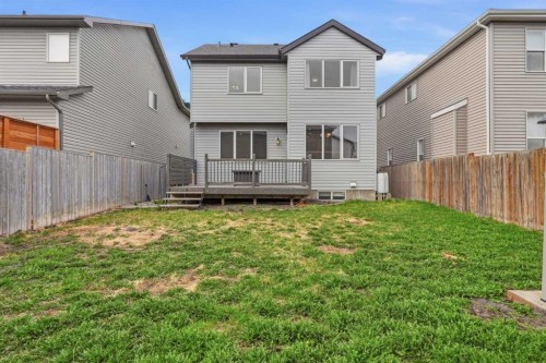 121 Copperstone Close Se, Calgary, AB - Outdoor With Deck Patio Veranda With Exterior