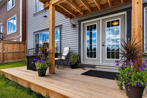 129 Windford Park Sw, Airdrie, AB - Outdoor With Deck Patio Veranda
