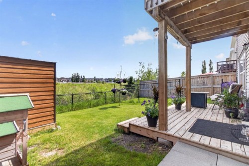 129 Windford Park Sw, Airdrie, AB - Outdoor With Deck Patio Veranda With Exterior
