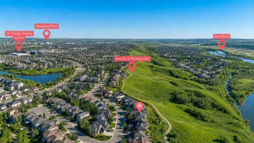106 Cranleigh Terrace Se, Calgary, AB - Outdoor With View