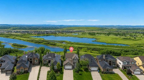 106 Cranleigh Terrace Se, Calgary, AB - Outdoor With Body Of Water With View