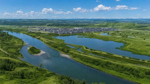 106 Cranleigh Terrace Se, Calgary, AB - Outdoor With Body Of Water With View