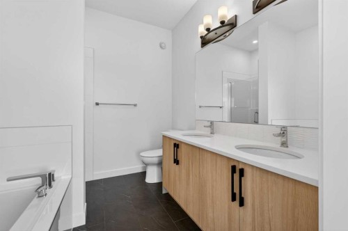619 Mahogany Road Se, Calgary, AB - Indoor Photo Showing Bathroom