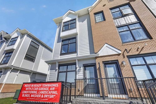 619 Mahogany Road Se, Calgary, AB - Outdoor With Facade