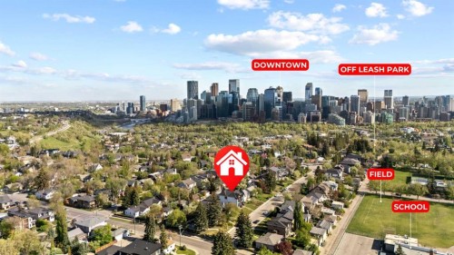 1328 7A Street Nw, Calgary, AB - Outdoor With View