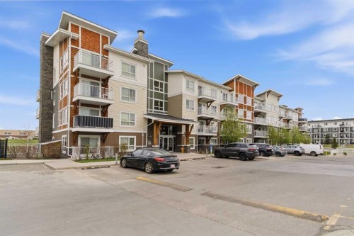 7410-302 Skyview Ranch Drive Ne, Calgary, AB - Outdoor With Balcony With Facade