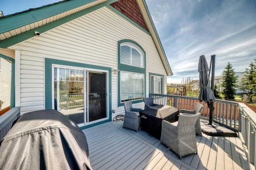 255 Copperfield Manor Se, Calgary, AB - Outdoor With Deck Patio Veranda With Exterior