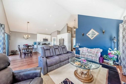 255 Copperfield Manor Se, Calgary, AB - Indoor Photo Showing Living Room