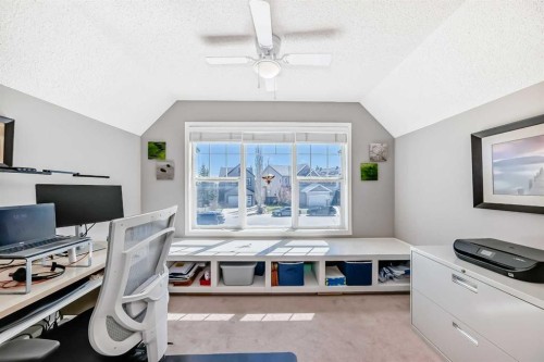 255 Copperfield Manor Se, Calgary, AB - Indoor Photo Showing Office