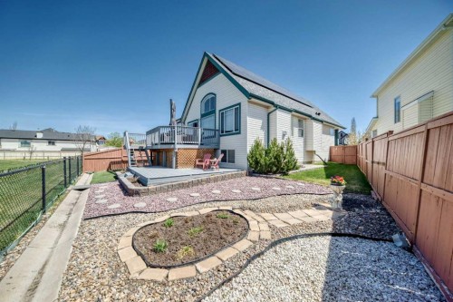 255 Copperfield Manor Se, Calgary, AB - Outdoor With Deck Patio Veranda