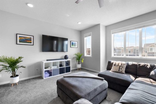 223 Howse Drive Ne, Calgary, AB - Indoor Photo Showing Living Room