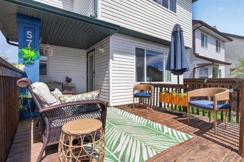 57 Bridlewood Manor Sw, Calgary, AB - Outdoor With Deck Patio Veranda With Exterior