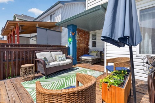 57 Bridlewood Manor Sw, Calgary, AB - Outdoor With Deck Patio Veranda With Exterior