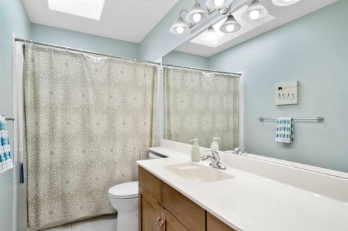 42 Gleneagles Terrace, Cochrane, AB - Indoor Photo Showing Bathroom