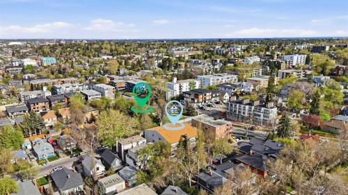 1-1821 17A Street Sw, Calgary, AB - Outdoor With View