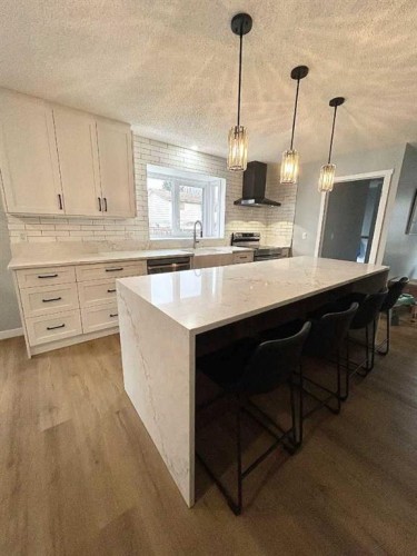 16 Woodfield Court Sw, Calgary, AB - Indoor Photo Showing Kitchen With Upgraded Kitchen