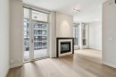 416-222 Riverfront Avenue Sw, Calgary, AB  - Indoor With Fireplace 