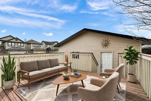 247 Evermeadow Avenue Sw, Calgary, AB - Outdoor With Deck Patio Veranda