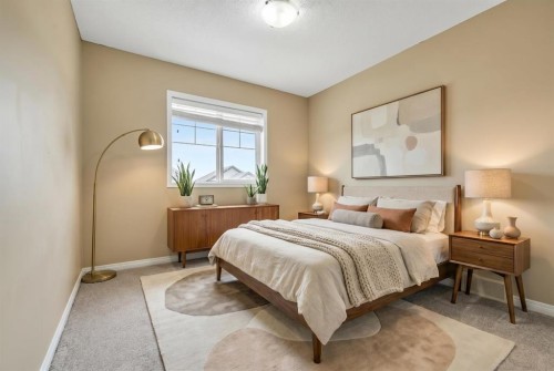 247 Evermeadow Avenue Sw, Calgary, AB - Indoor Photo Showing Bedroom