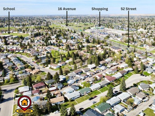 5104 Marshall Road Ne, Calgary, AB - Outdoor With View