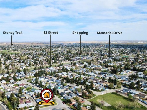 5104 Marshall Road Ne, Calgary, AB - Outdoor With View