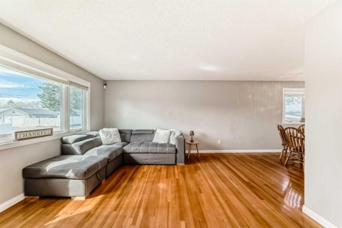5104 Marshall Road Ne, Calgary, AB - Indoor Photo Showing Living Room