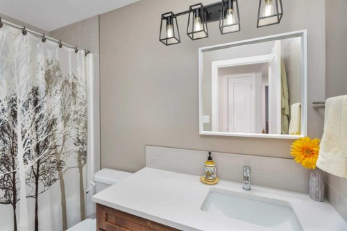 11 Vireo Avenue, Olds, AB - Indoor Photo Showing Bathroom