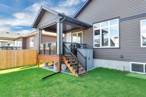 11 Vireo Avenue, Olds, AB - Outdoor With Deck Patio Veranda