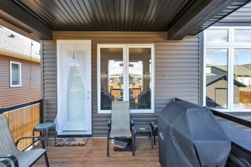 11 Vireo Avenue, Olds, AB - Outdoor With Deck Patio Veranda With Exterior