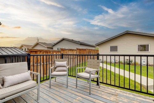 146 Cranberry Close Se, Calgary, AB - Outdoor With Deck Patio Veranda With Exterior