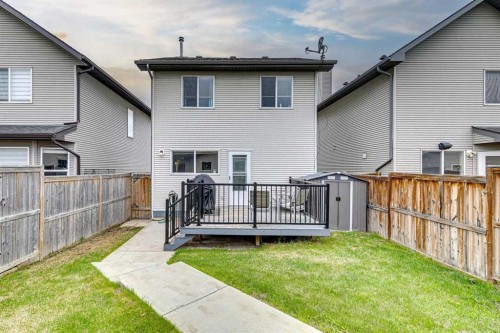 146 Cranberry Close Se, Calgary, AB - Outdoor With Deck Patio Veranda With Exterior