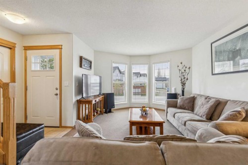 146 Cranberry Close Se, Calgary, AB - Indoor Photo Showing Living Room