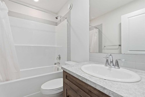 1612 Rangeview Drive Se, Calgary, AB - Indoor Photo Showing Bathroom