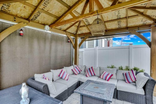 100 Redstone Parade Ne, Calgary, AB - Outdoor With Deck Patio Veranda With Exterior