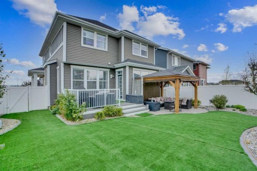 100 Redstone Parade Ne, Calgary, AB - Outdoor With Deck Patio Veranda