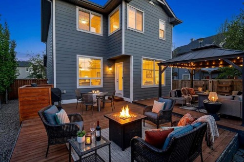 176 Chapalina Heights Se, Calgary, AB - Outdoor With Deck Patio Veranda With Exterior