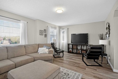 176 Chapalina Heights Se, Calgary, AB - Indoor Photo Showing Living Room