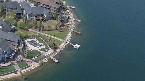 364 Chapala Point Se, Calgary, AB - Outdoor With Body Of Water With View